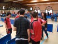 Charles perf sur un 14 et am�ne un point important (grosse ambiance)