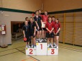 USO 2 Juniors : Champion de Loiret en D2 (Romuald, Cyrille, Benoit)