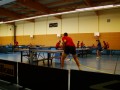 Nicolas en position retour de service