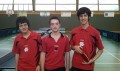 Equipe 1 Juniors - Interclub(de gauche � droite : Marin, Arnaud, Charles)