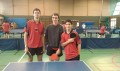 Equipes 2 Juniors - Interclub (de gauche � droite : Cyrille, Benoit , Ibrahim)